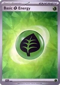 Basic Grass Energy (Cracked Ice Holo)  - Stellar crown